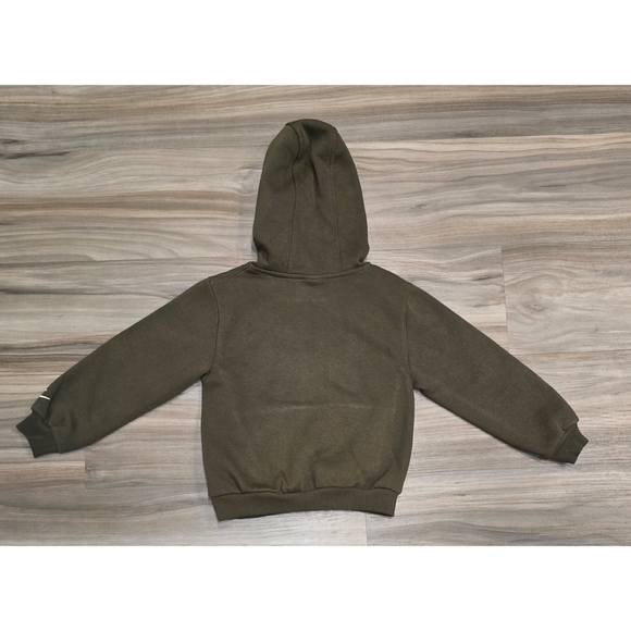 Nike Hoodie – Size Small (4-5 Years) – Olive Green Army Green - Picture 2 of 7